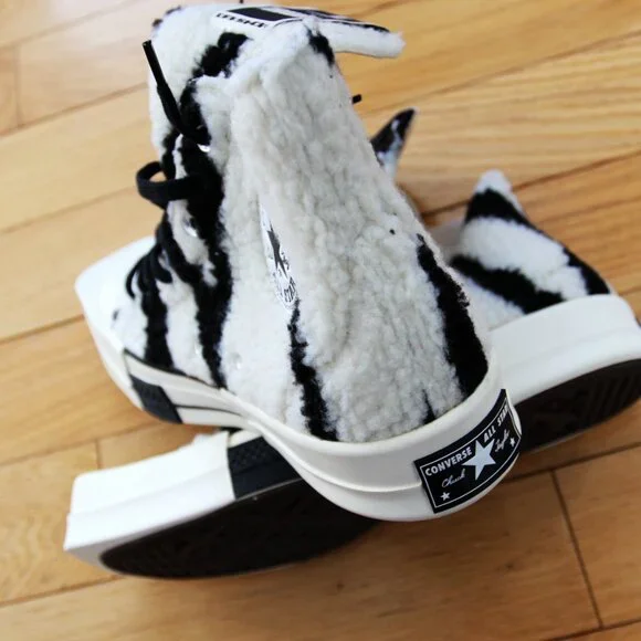 BNWT SS24 RICK OWENS DRKSHDW x CONVERSE TURBODRK SNEAKERS 7 & 8 & 9 - Picture 4 of 13